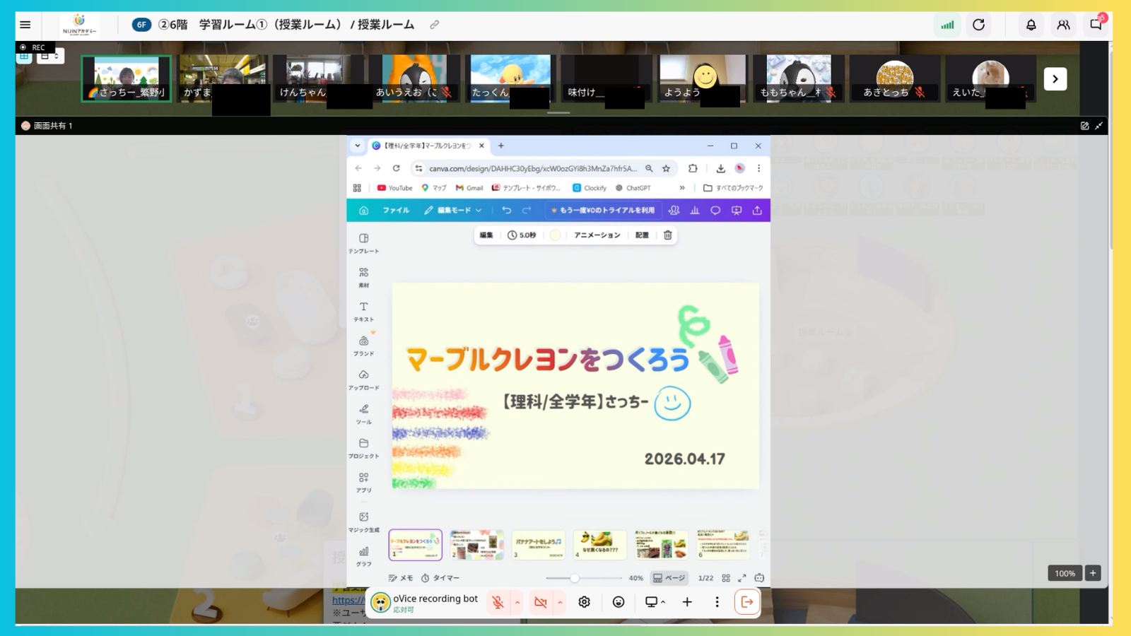 NIJINアカデミー ニジ高