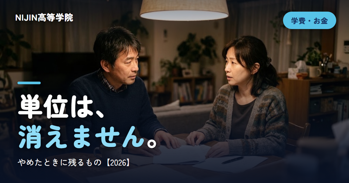 単位は、 消えません。