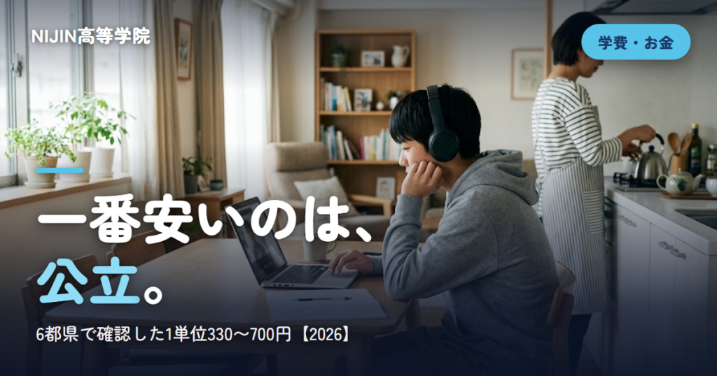 一番安いのは、 公立。